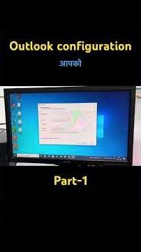 How to Configure Microsoft Outlook with Exchange Server #windows