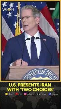 Bessent’s Ultimatum To Iran: ‘Iran Has Only Two Paths’ Amid Trump’s Economic War Plan | Shorts
