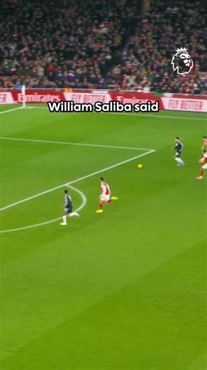 Heroic from William Saliba 🦸‍♂️ @arsenal #PremierLeague | premierleague