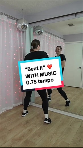 Need a slower, step-by-step tutorial? Check it out here ➡️ @Beg. Dance Tutorials w/ Carrie ❤️❤️❤️ Choreo: Michael Peters #dancetutorial #michaeljackson #beatit #dance #mj