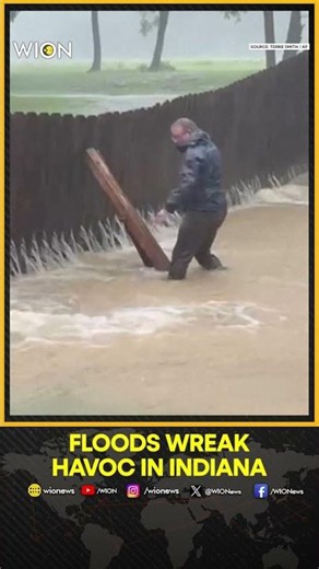 Thunderstorms and flash floods strike parts of Kentucky and Indiana