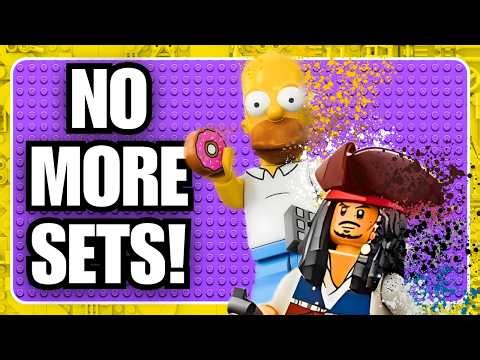 BAD LEGO News for 2026! No Simpsons, Pirates or Marvel Modulars!