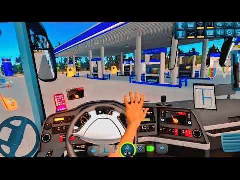 Bus Simulator : Ultimate | Off Road | Petrol pump ⛽🔥 🏁❌ Zuuks | Mobile Gameplay | Bus Masters