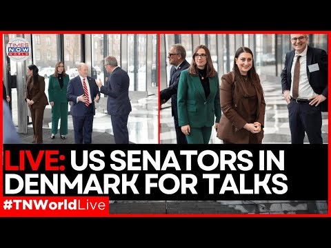 LIVE: US Senators in Copenhagen for emergency Greenland Meet with Danish leaders | Doorstep Address