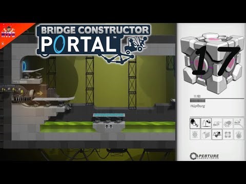 Bridge Constructor Portal 🌉 [17] ★ Hüpfburg