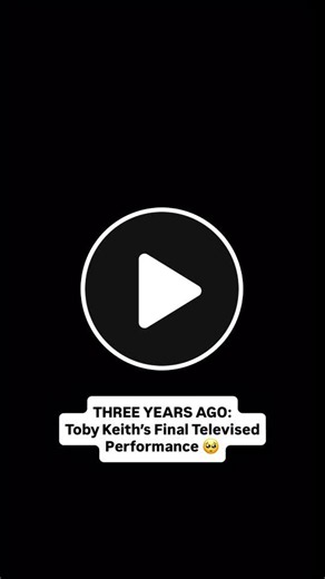 Three years ago, Toby Keith performed “Don’t Let The Old Man In” for the People’s Choice Country Awards, in what no one knew would be his final televised performance. Less than five months later, Toby lost his battle with stomach - NewsBreak