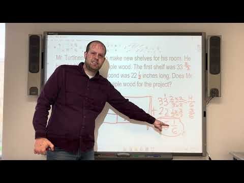 Word Problems- Adding and Subtracting Mixed Numbers with Unlike Denominators