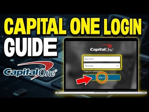 How to login to Capital One - Detailed Guide