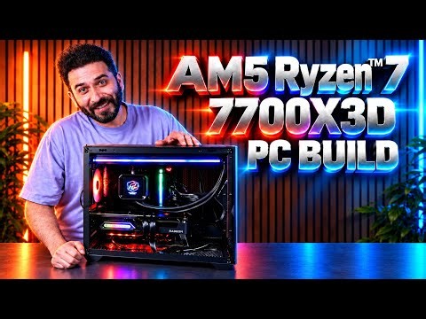 Powerful AM5 PC Build powered by AMD Ryzen 7 7700X3D Processor | Born Creator