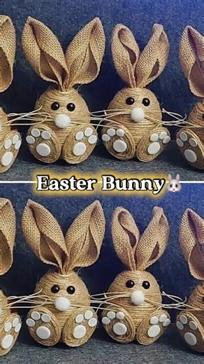 DIY Easter Bunny Awaited Craft Tutorial #easterbunny #learning #crafting #idea #handmade #diy | Decoration