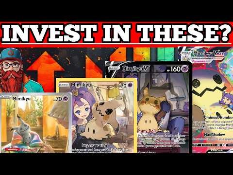 THE BEST POKEMON CARDS TO INVEST IN? The Best Mimikyu Pokémon Cards Ever?
