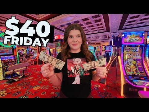 We Tried the $40 Method on 5 Las Vegas Slots!