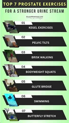 🏋️ Top 7 Prostate Exercises to Improve Stream and Flow