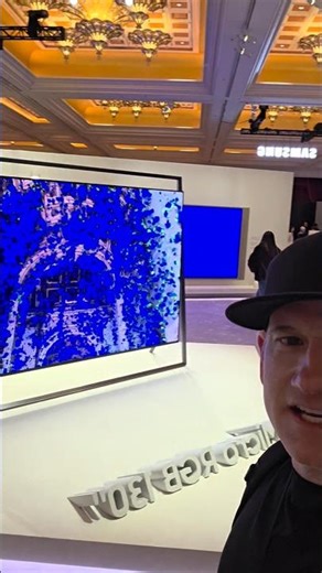 130" MicroRGB Samsung TV at CES 2026 #ces2026