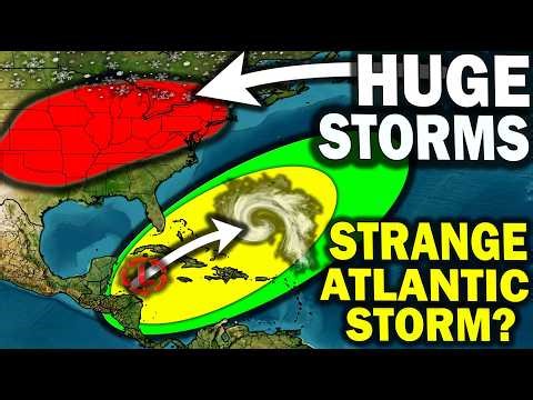 Tropical Update, Caribbean Flood Threat & Strange Atlantic Subtropical Storm Forming? Severe Weather