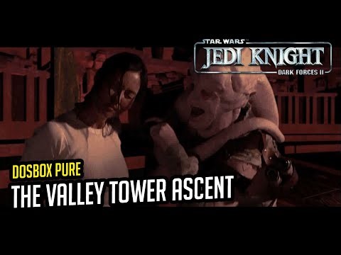 #17 – The Valley Tower Ascent | Detonado Star Wars: Dark Forces II (DOSBox Pure Gameplay)