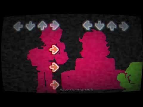 FNF Corruption Erect Mod Senpai vs Evil BF full Week
