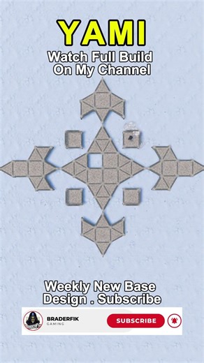 2X2 Bunker ChinaWall Footprint - Rust Base 2026 #rustbase