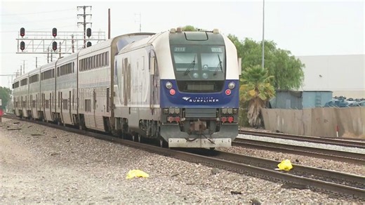 Pedestrian killed after being struck by train in Santa Fe Springs