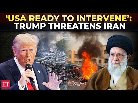 'Tehran regime on notice': Trump's dire warning to Iran amid violent protests, 'locked & loaded to…'