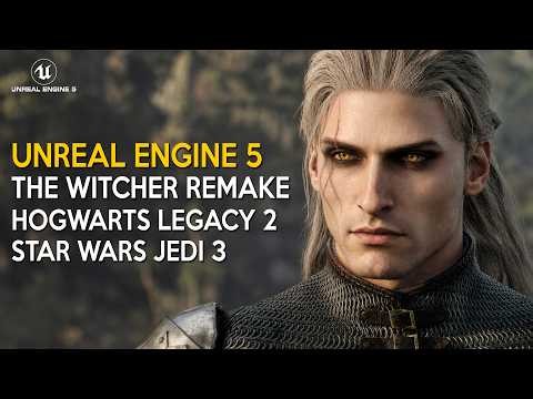 NEW UNREAL ENGINE 5 GAMES we want to see at Summer Events 2026 | Mass Effect 5, The Witcher, Batman