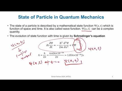 Lecture 4: Quantum Mechanics Fundamentals 1