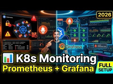 Kubernetes Monitoring with Prometheus and Grafana — Full Setup