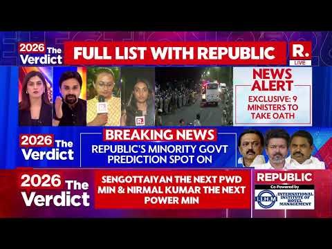 BREAKING: Vijay to be Next CM of Tamil Nadu, Official Order Agreed by Governor