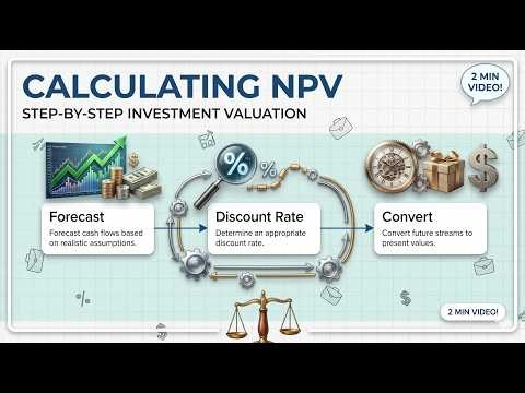 Understand NPV in Under 2 Minutes! | Finance for Beginners