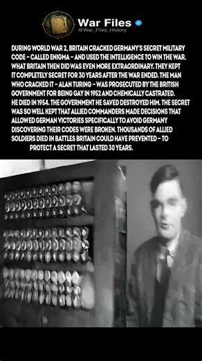 Britain Let Soldiers Die to Protect a Secret. The Man Who Saved the War Was Prosecuted By theCountry