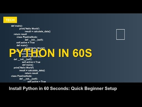 Install Python in 60 Seconds: Quick Beginner Setup