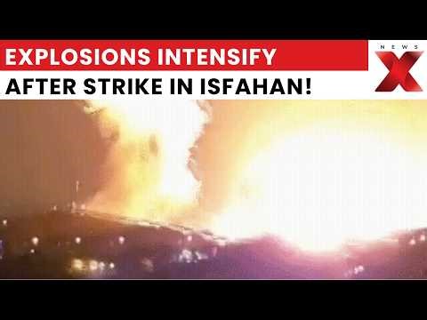 Multiple Explosions Continue In Isfahan After Strike Amid Ammo Depot Reports