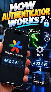 How Authenticator Works?🫆|| #shorts