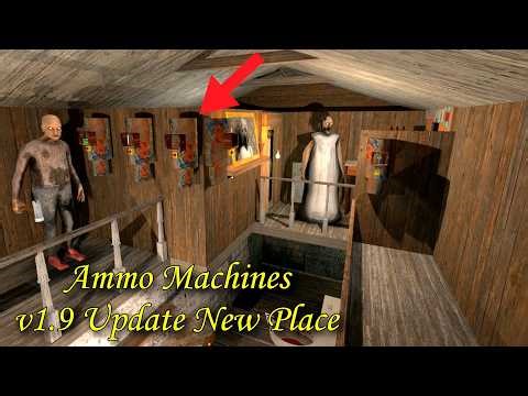 Granny Recaptured - V1.9 Update NEW Secret Place With Infinity Ammo Machine