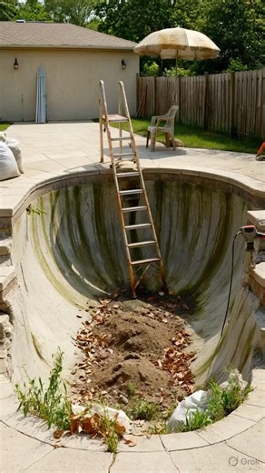 From Abandoned Pool to Luxury Backyard Paradise 😳