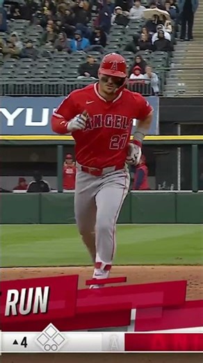 Mike Trout crushes his 10th home run of the season 🔥