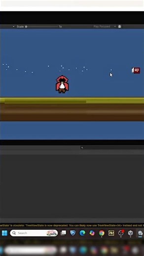 Unity’s particle system #gamedev #pixelart #gamedevblog #gaming #sologamedev