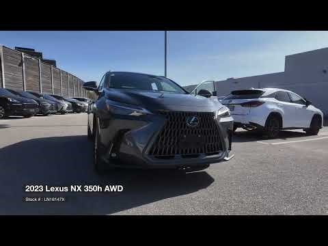 LN16147X 2023 Lexus Pre-Owned NX350H