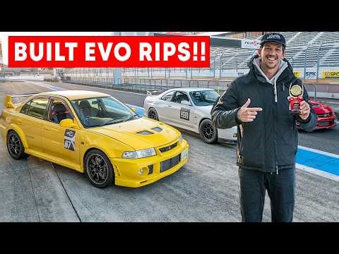 The Japan Evo V RIPS! Podium at FUJI SPEEDWAY!