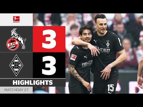 Incredible Derby Spectacle! | 1. FC KÖLN - BORUSSIA M'GLADBACH | Highlights | MD 27 – Bundesliga