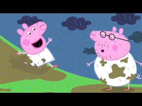 Peppa Pig Tales 🏃 Daddy Pig's Muddy Fun Run! ☔️ BRAND NEW Peppa Pig Episodes