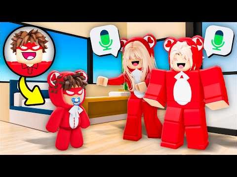 Matching AVATARS As a BABY In Roblox VOICE CHAT!