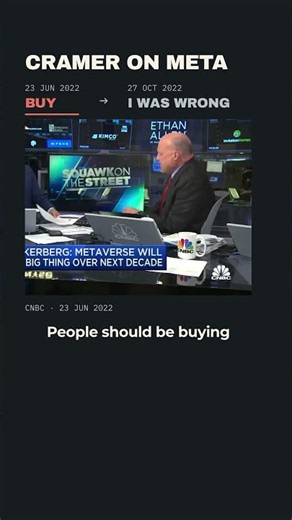 Jim Cramer’s Meta Reversal: “I Was Wrong” (2022)