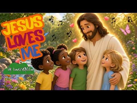 Jesus Loves Me ❤️ | Christian Kids Song | Bible Songs for Kids | Kids Worship
