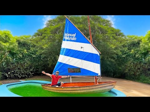 O BARCO ganhou o MOTOR: a VELA! (Ep. 4)