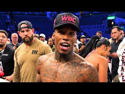 O'Shaquie Foster FIRST WORDS after Navarrete win welcomes Loma fight!