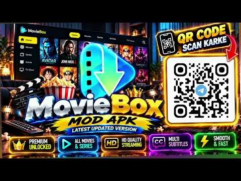 MovieBox App 🔥 Latest Update 2026 | Movies, Anime & Web Series in HD 🎬