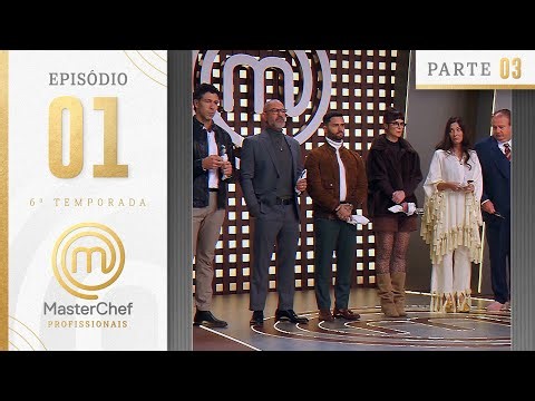 EP. 01 - 3/5: ESTREIA: PROVA DE SERVIÇO E RELIGIEUSE | TEMP. 06 | MASTERCHEF PROFISSIONAIS