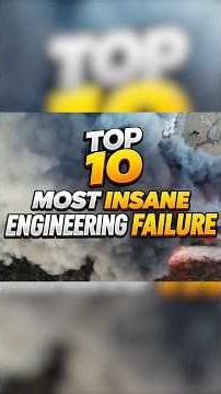 Top 10 most insane Engineering failure. #top10 #failure #engineering #neuclearphysics #facts #news