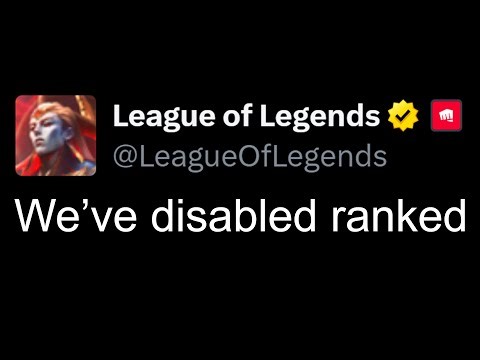 RIOT GAMES SABOTAGED MY CHALLENGER GRIND!